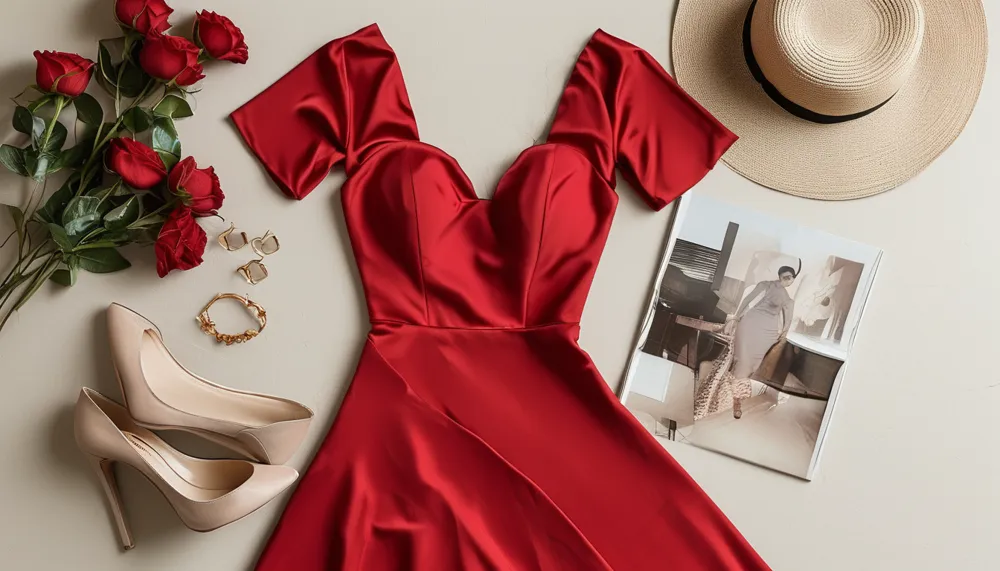 Styling flat lay